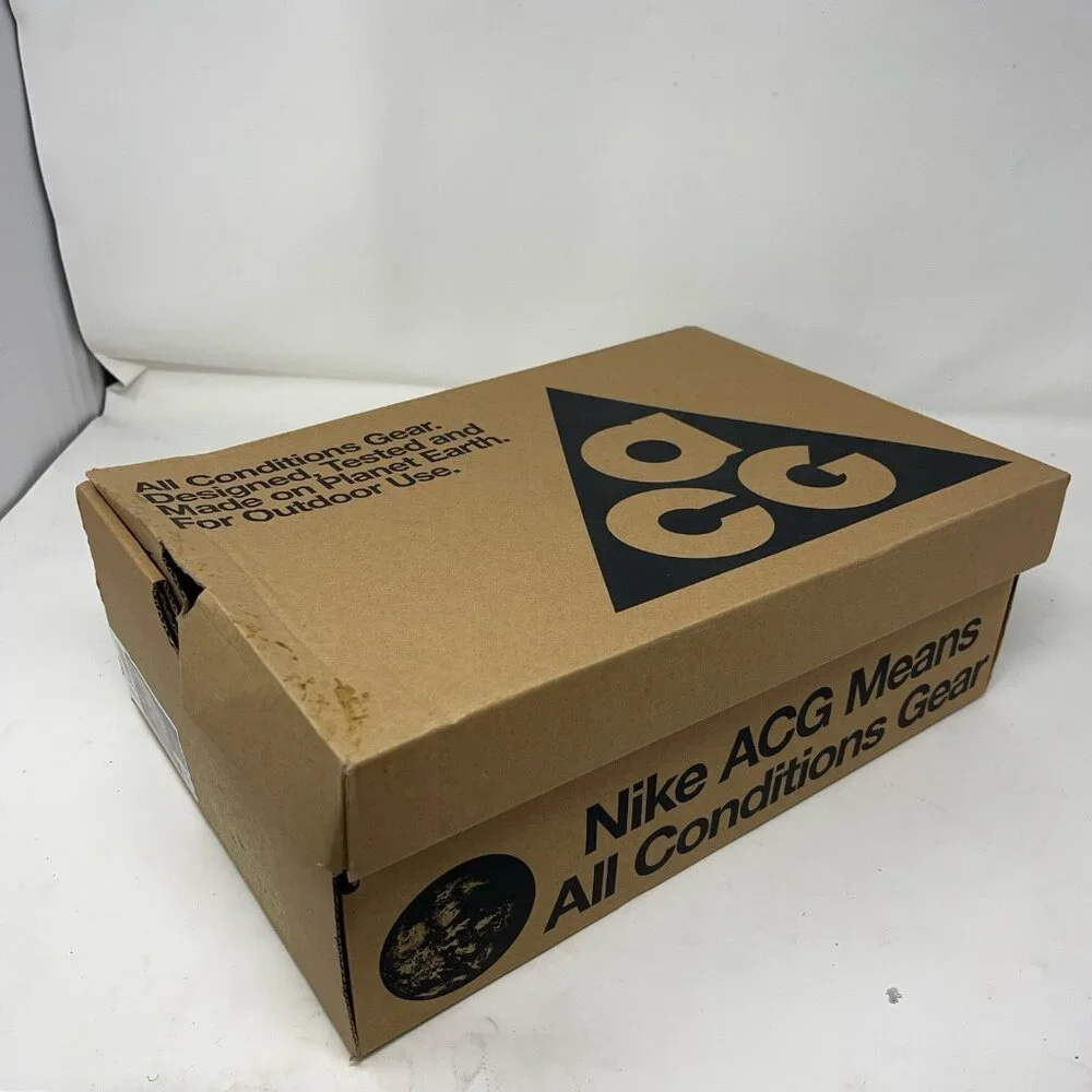 BNIB NIKE ACG Torre Mid Canvas and Suede Hiking Boots US 7 UK 6 Burnt Sienna - Picture 2 of 12